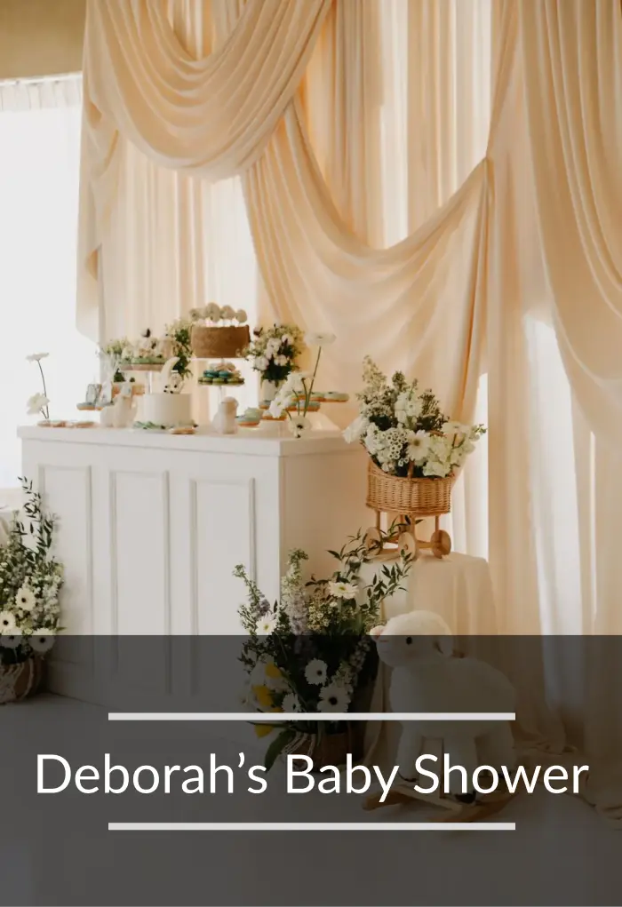 Deborah's baby shower